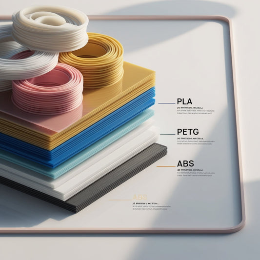 Les matériaux d’impression 3D: PETG PLA ABS… Lequel choisir ?