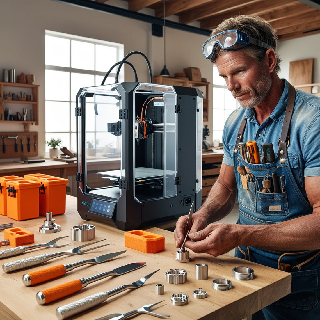 Personnalisez vos outils avec l’impression 3D: poignées étuis et bien plus encore!