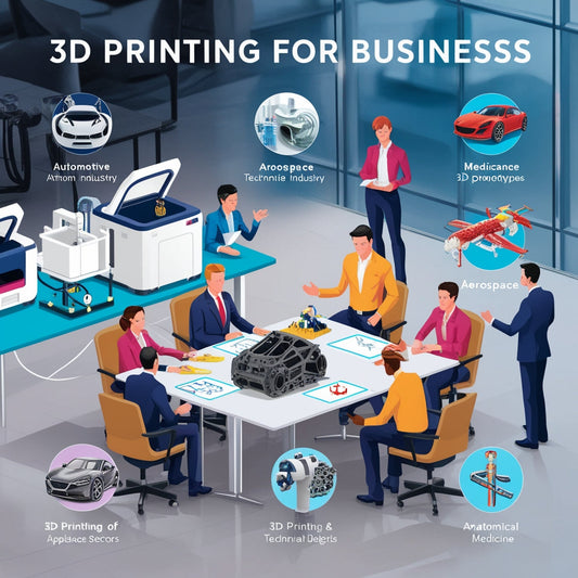 14 Raisons pour lesquelles l’impression 3D révolutionne les entreprises