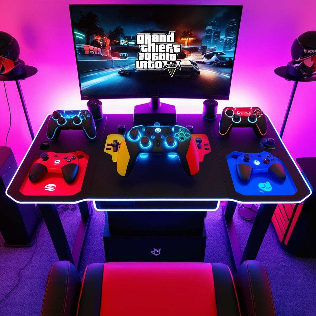 Valorisez votre setup gaming avec nos supports de manettes: confort style et performance