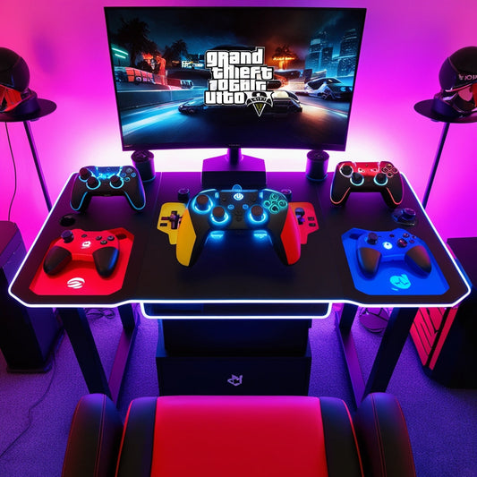 Valorisez votre setup gaming avec nos supports de manettes: confort style et performance