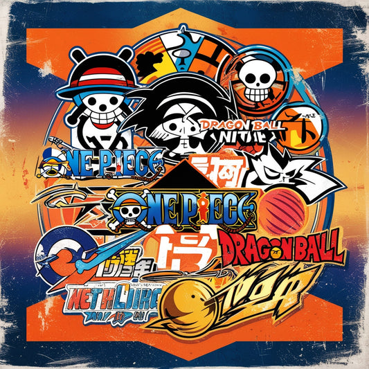 Les Logos les Plus Stylés de l'Univers Manga (One Piece, Dragon Ball...)
