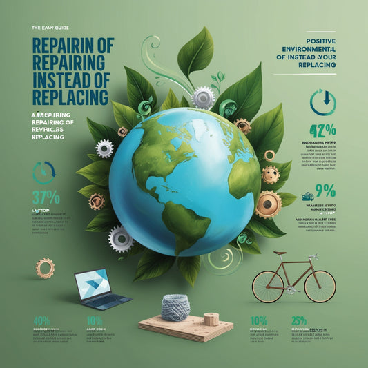 L'impact environnemental positif de la réparation plutôt que du remplacement: un guide complet et détaillé