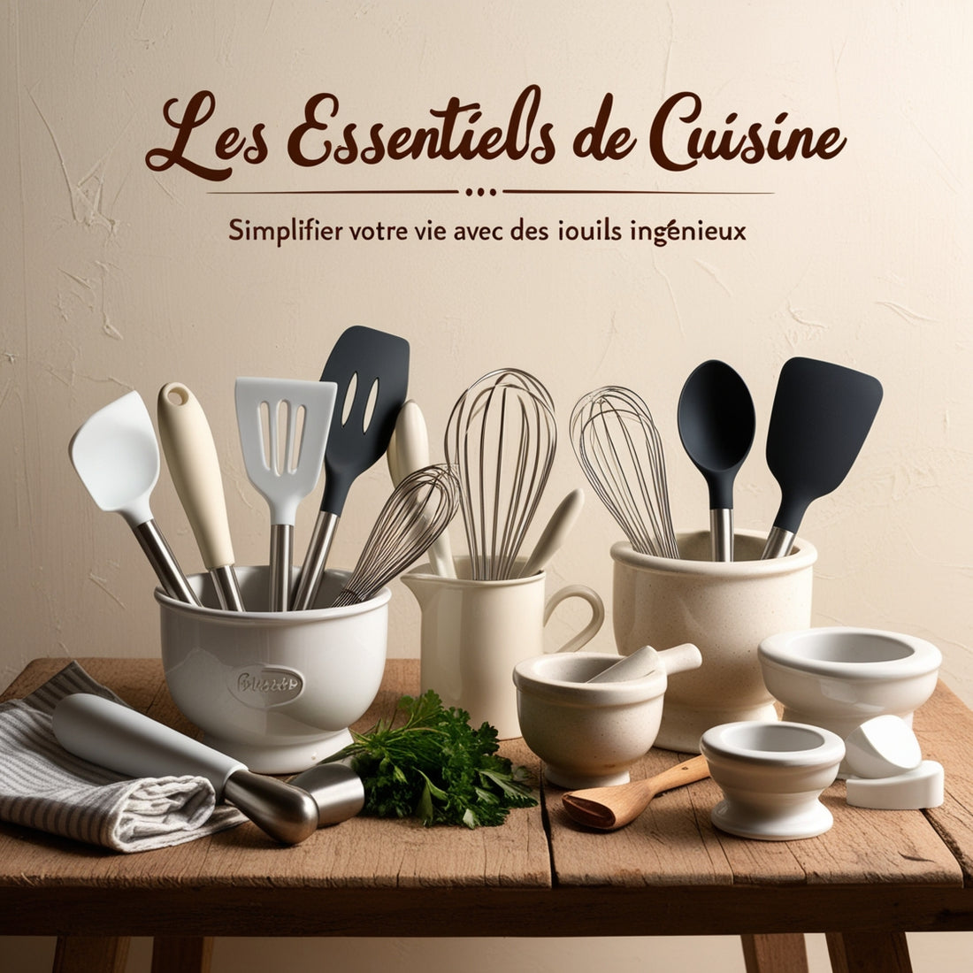 Les Essentiels de Cuisine: Objets Indispensables pour Simplifier Votre Vie