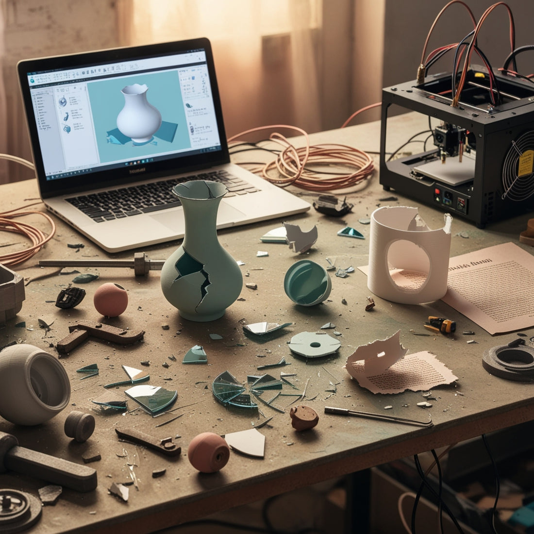 Comment réparer des objets cassés à la maison avec l’impression 3D ?