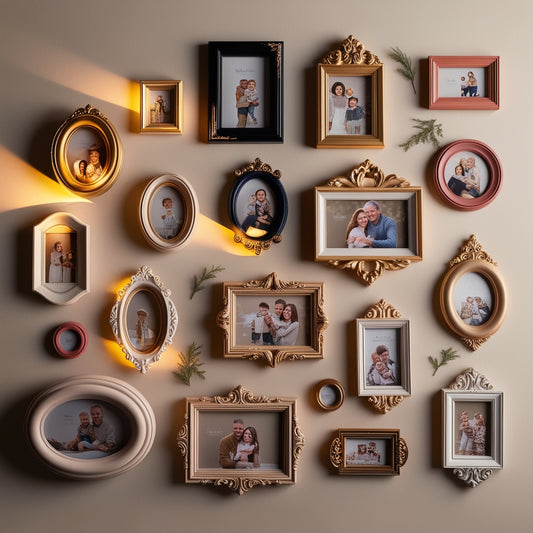 Des Cadres Photo en 3D pour Personnaliser la Décoration Familiale