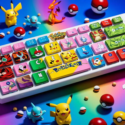 Personnalisez Votre Clavier avec des Touches Pokémon