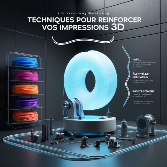 Techniques pour renforcer vos impressions 3D : Infill, épaisseur des parois, post-traitement et bien plus !
