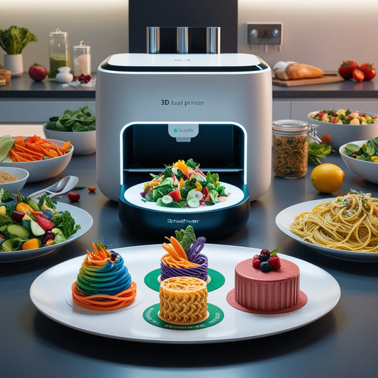 Production Alimentaire pour Régimes Spéciaux avec La technologie d’impression 3D