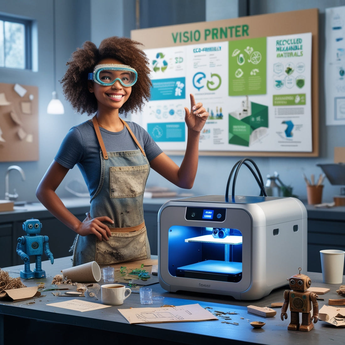 Réduction des déchets grâce à l'impression 3D : astuces et conseils pour une fabrication responsable