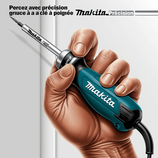 Percez avec précision grâce à la clé à poignée Makita