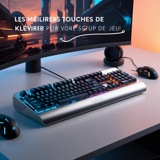 clavier pour votre setup de jeu