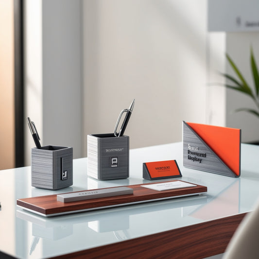 Accessoires de bureau personnalisés avec style et efficacité