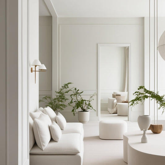 un intérieur minimaliste Polyprestige3D