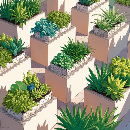 Avec des jardinières vos plantes seront magnifiques
