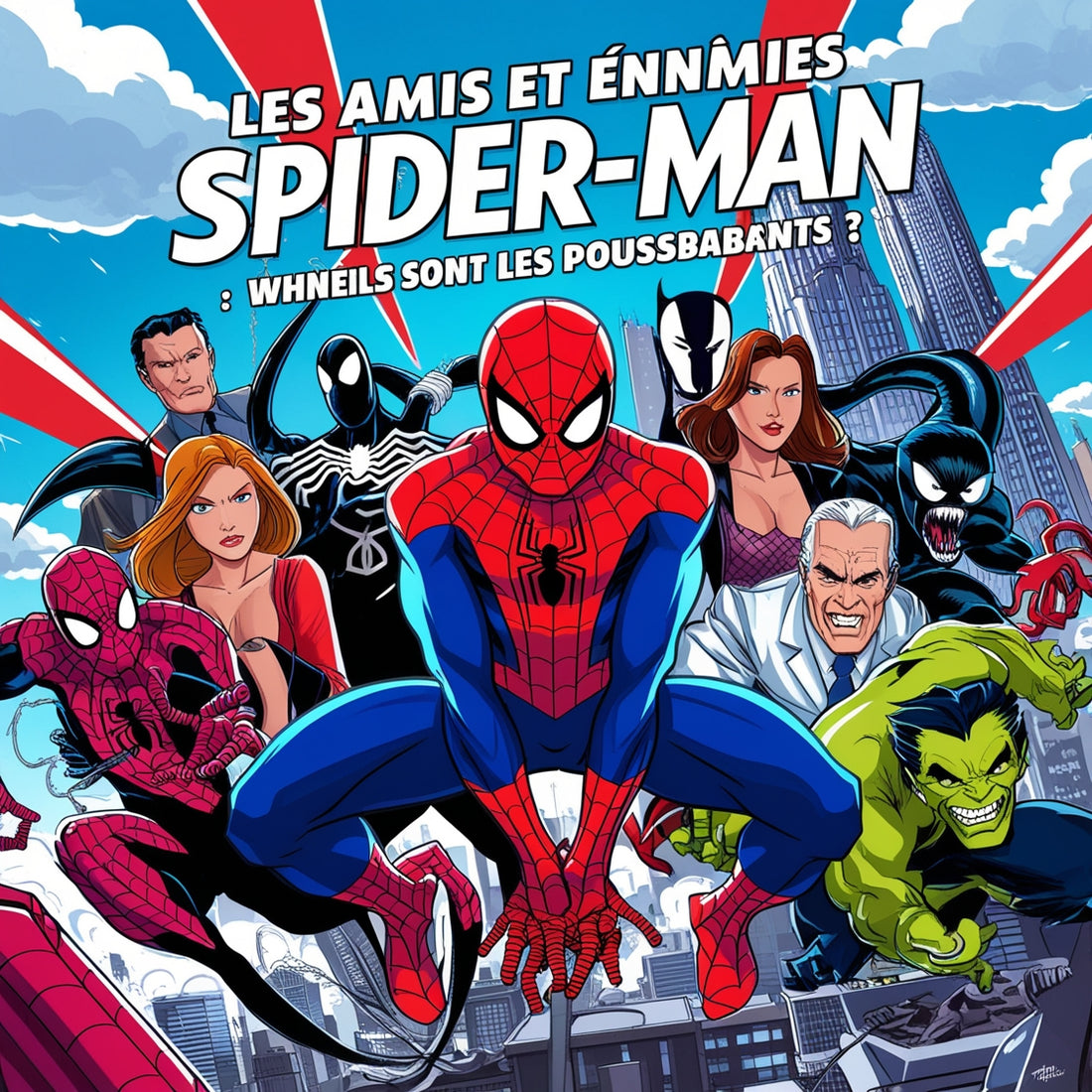 Les Amis et Ennemis de Spider-Man: Lesquels Sont les Plus Puissants ?