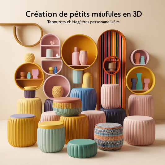 Création de Petits Meubles en 3D