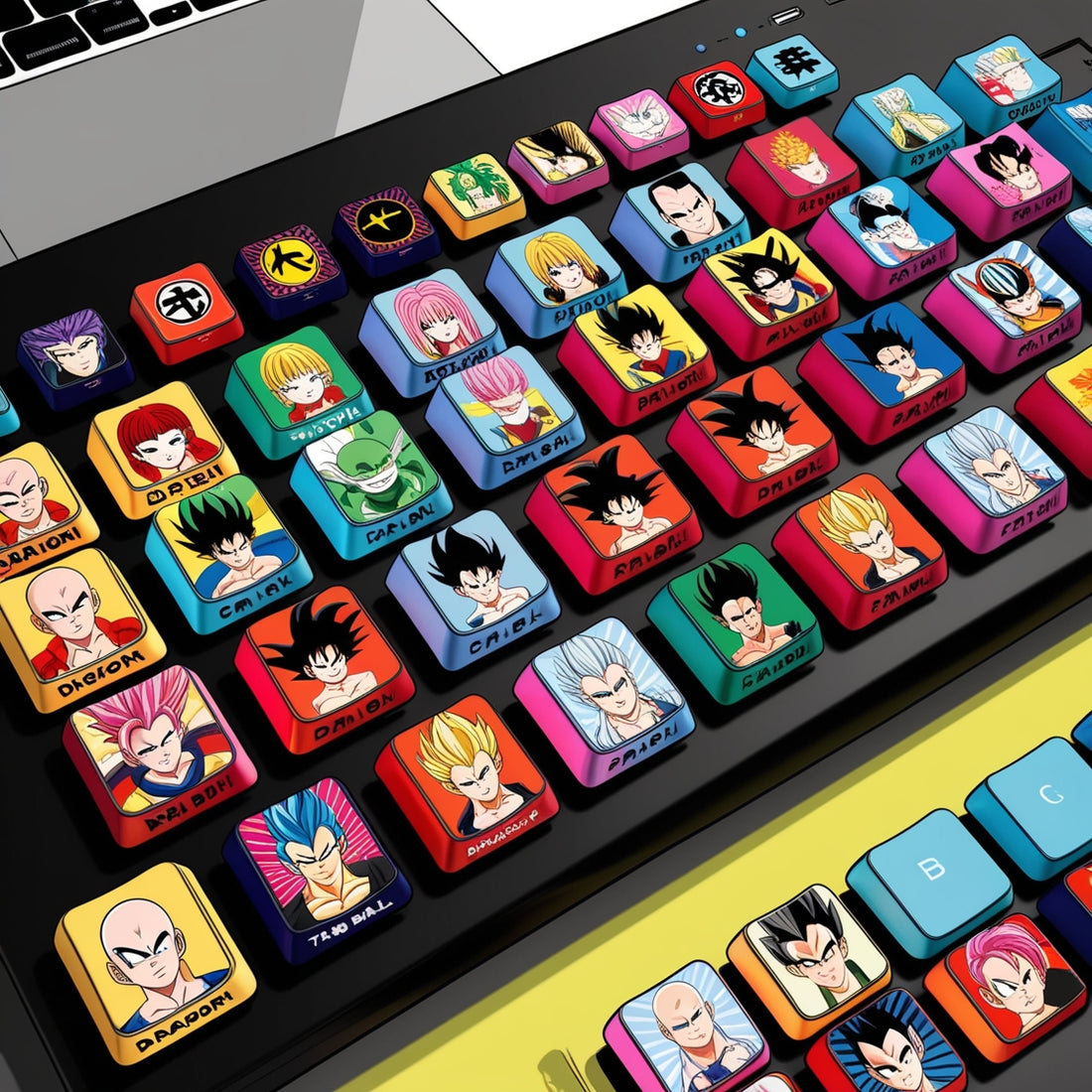 Personnalisez votre clavier avec des touches d'anime