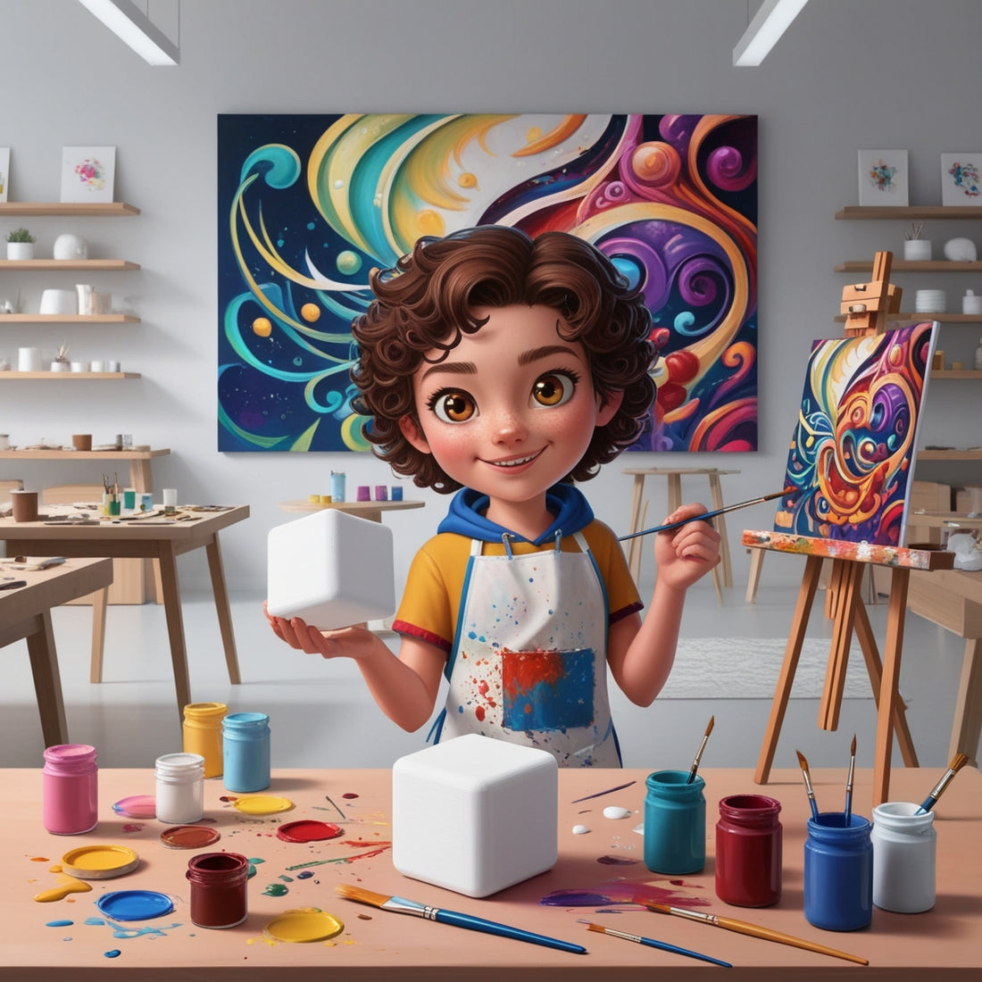 Comment mettre en œuvre une peinture sur une impression en 3D ?
