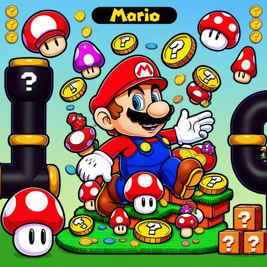 Accessoires de jeu Mario: Plongez dans l’univers du plombier le plus célèbre avec style