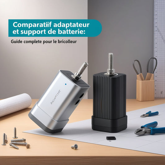 Comparatif Adaptateur et support de batterie: Guide complet pour le bricoleur