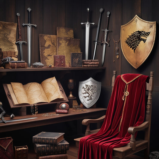 Plongez dans l’univers de Westeros avec des accessoires Game of Thrones: Des objets de collection aux accessoires