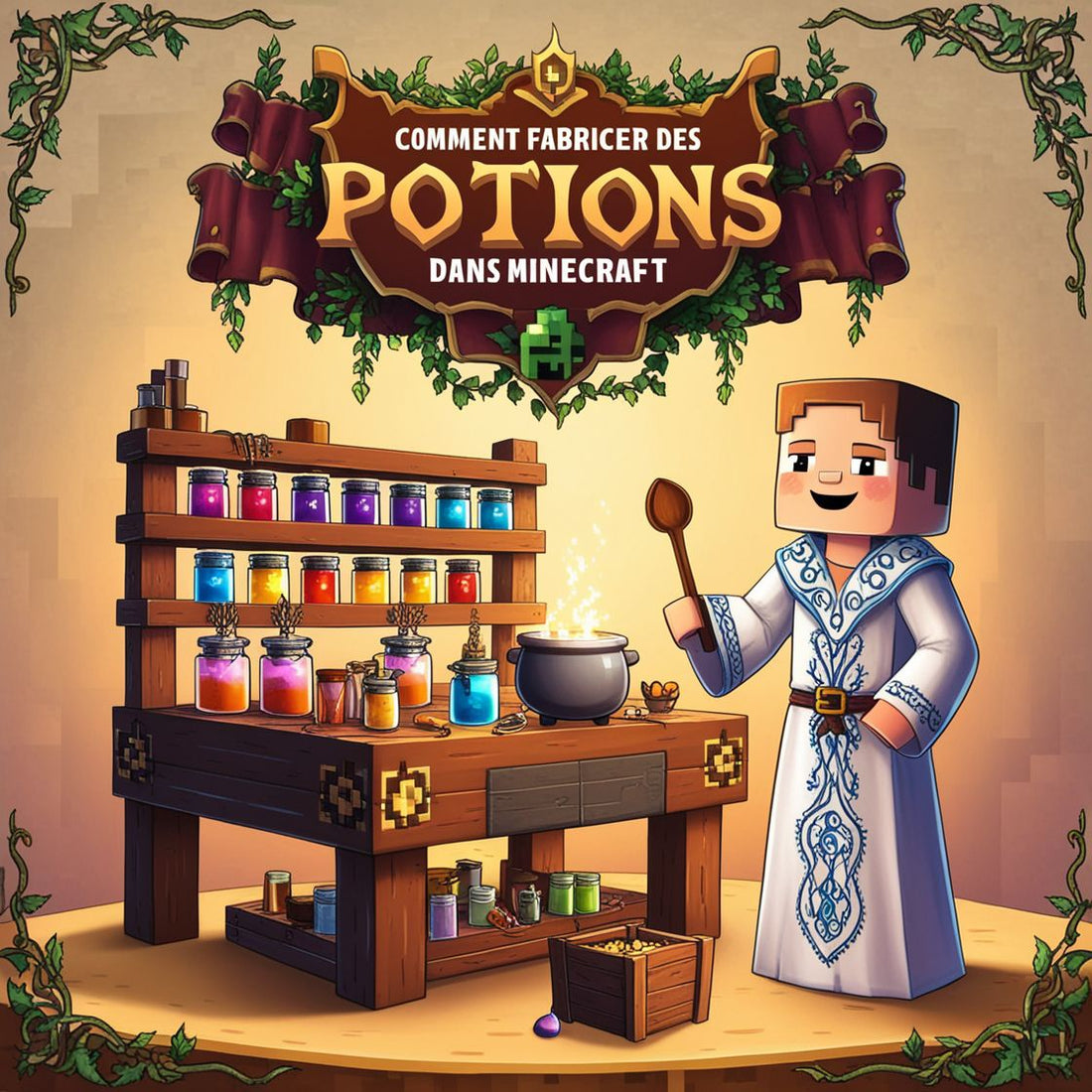 Comment fabriquer des potions dans Minecraft