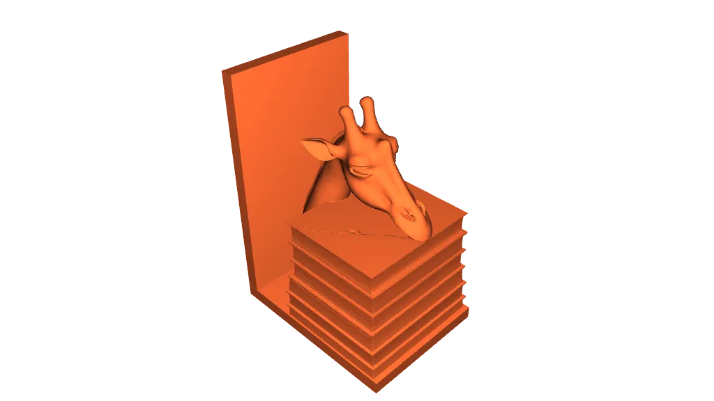 Serre-Livre Girafe