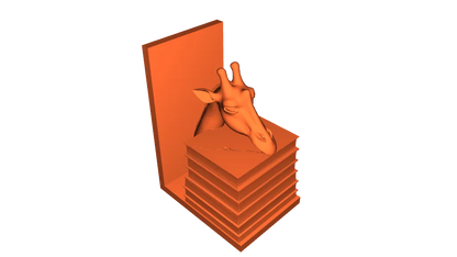 Serre-Livre Girafe