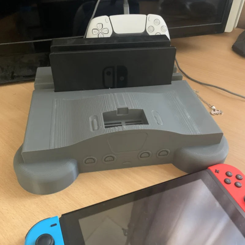 Dock Nintendo Switch inspiré de la Nintendo 64,