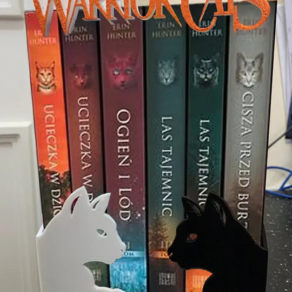 Serre-livres Chat Série Warrior Cats | PolyPrestige3D