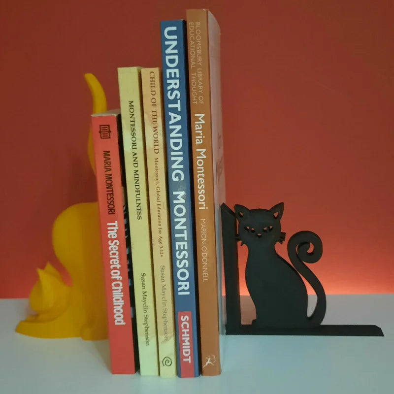 Serre-livres Chat | Polyprestige3D