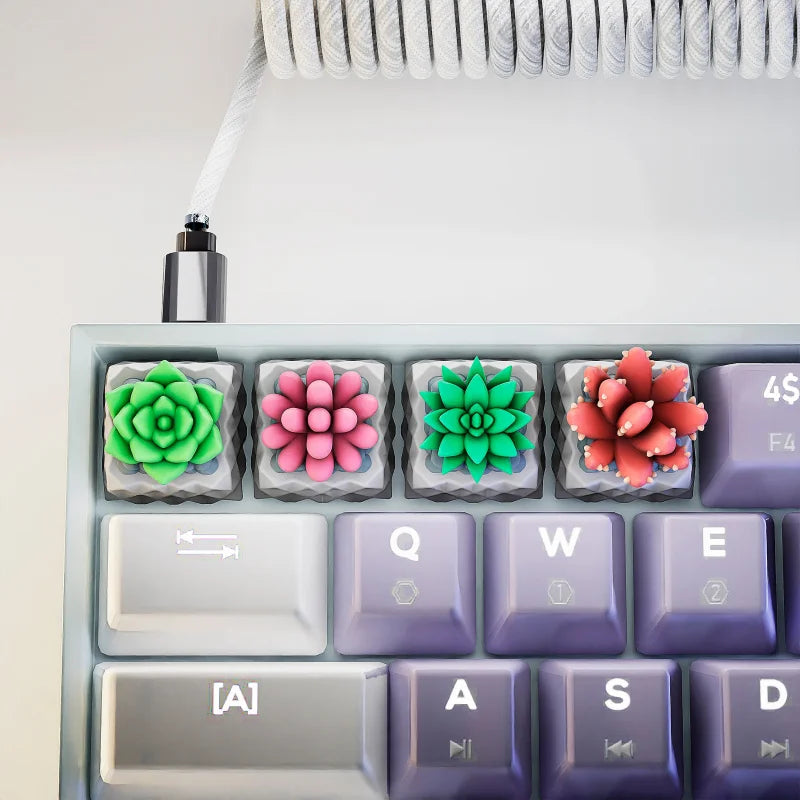 Plantes Keycaps pour Clavier Mécanique - PolyPrestige3D