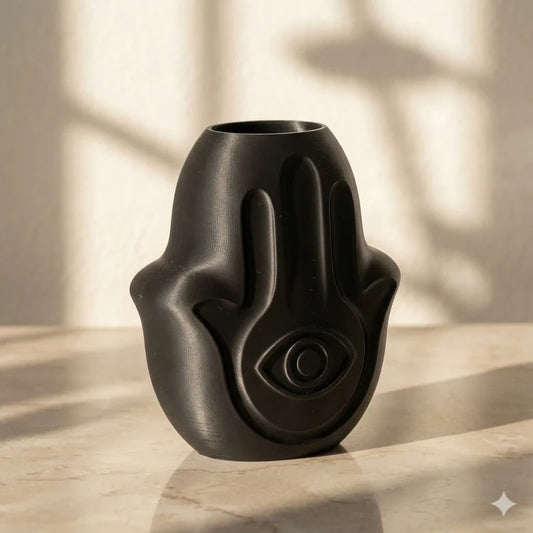 Vase, pot décoratif – Main de Fatma Hamsa