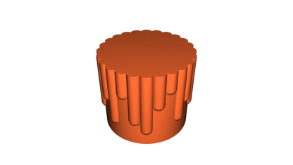 Pot de fleurs design - Jardinière élégante au style vase