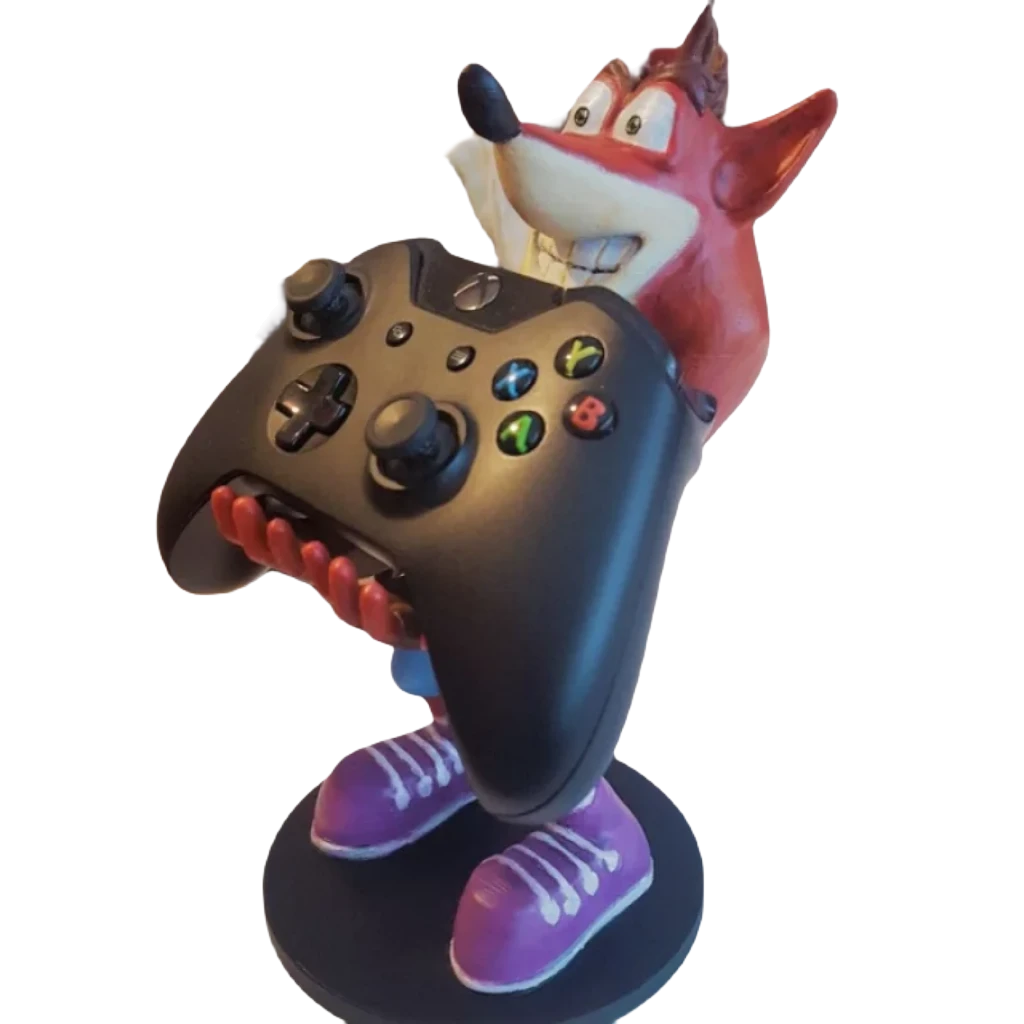 Support Manette Crash Bandicoot - PolyPrestige3D