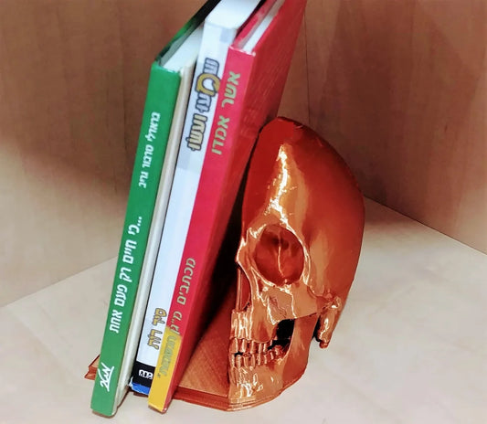 Serre-livres têtes de mort