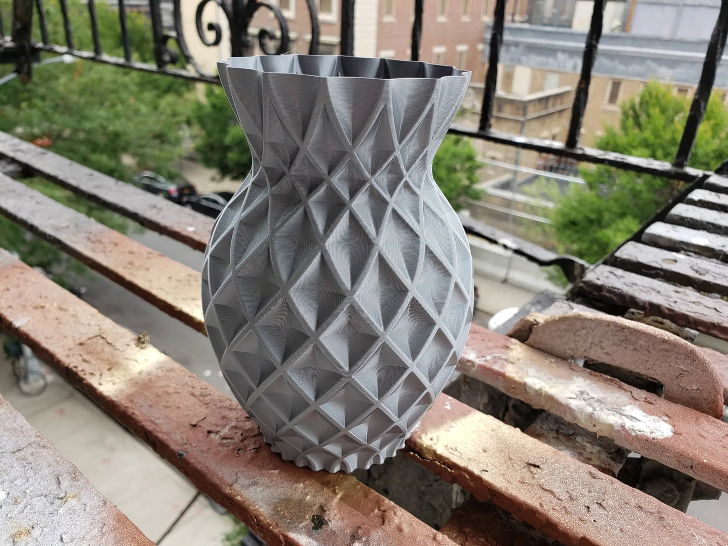 Vase Ananas Tordu
