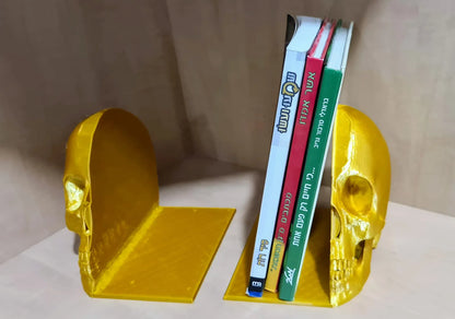 Serre-livres têtes de mort