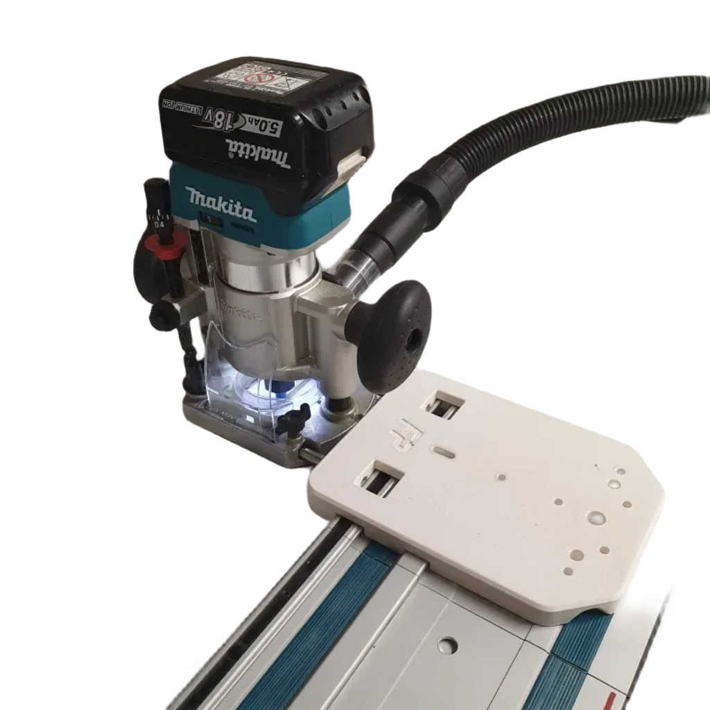 Adaptateur de Rail de Guidage Makita pour Défonceuse