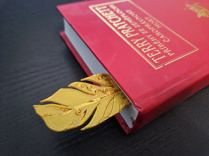 Marque-page en plume