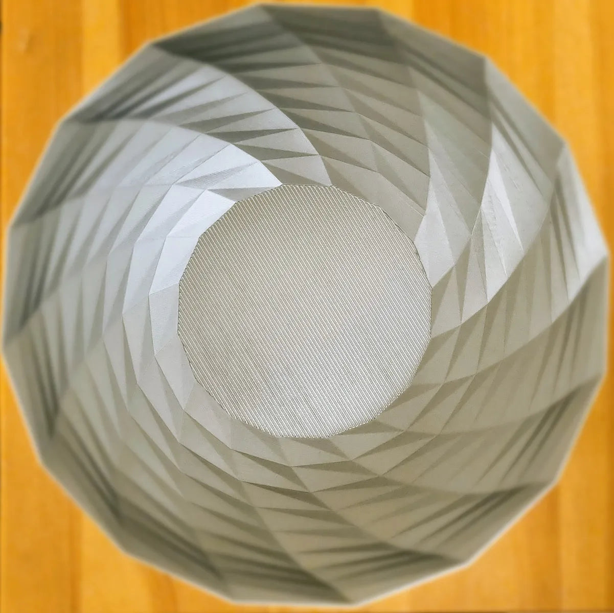 Bol polygonal vase élégant pour décoration moderne