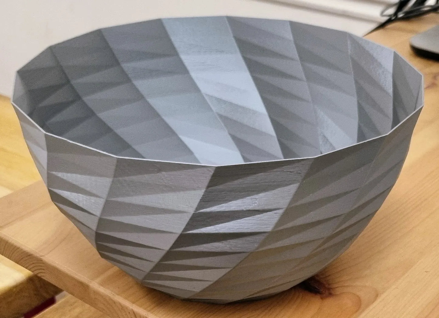 Bol polygonal vase élégant pour décoration moderne