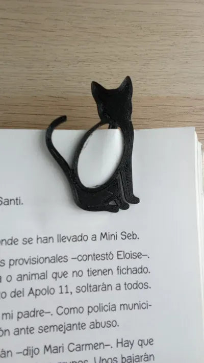 Marque-page chat
