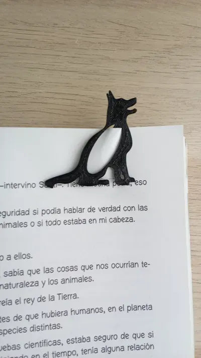Marque-page chien