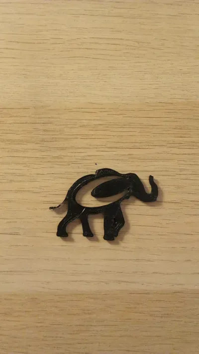 Marque-page elephant
