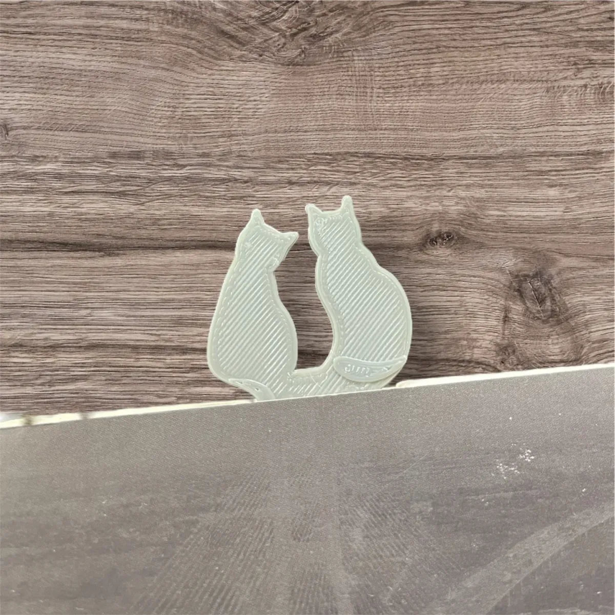 Marque-page chat mignon