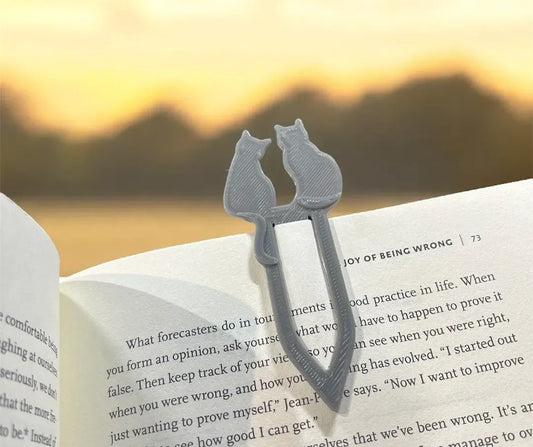 Marque-page chat mignon