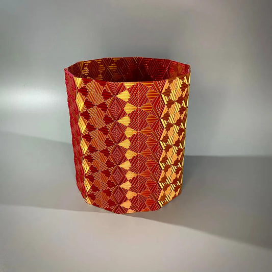 Vase en diamant étoilé