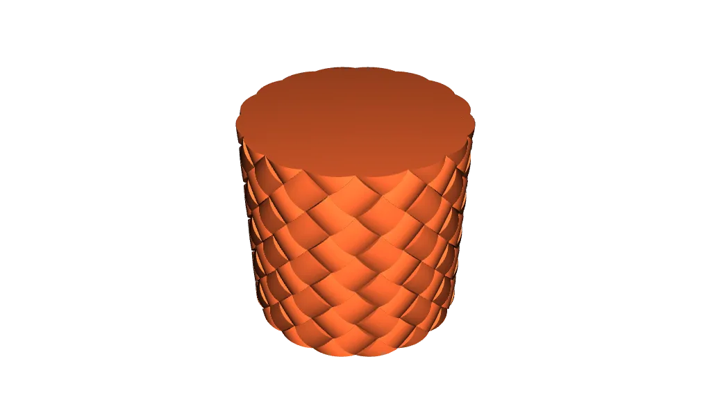 Pot de fleurs en osier et jardinière - Design mode vase